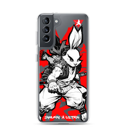 Samurai Rabbit | Clear Case for Samsung®