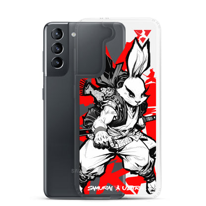 Samurai Rabbit | Clear Case for Samsung®