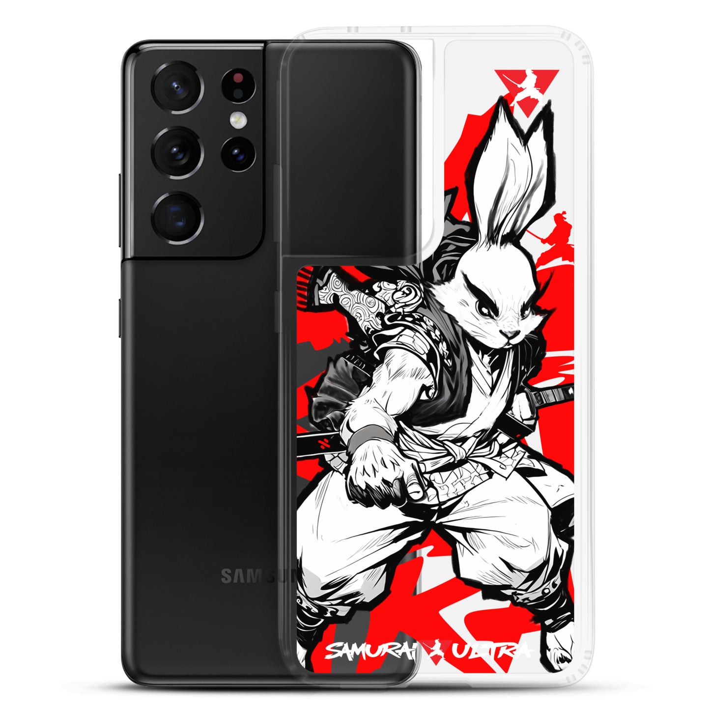 Samurai Rabbit | Clear Case for Samsung®