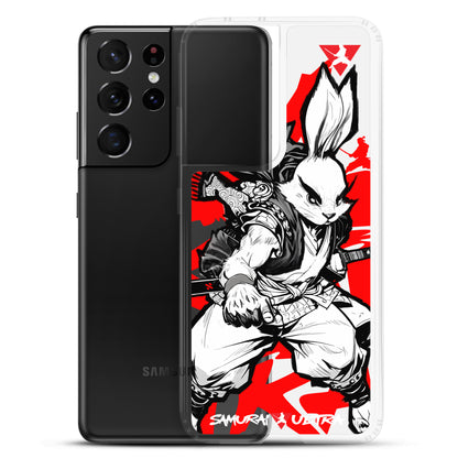 Samurai Rabbit | Clear Case for Samsung®