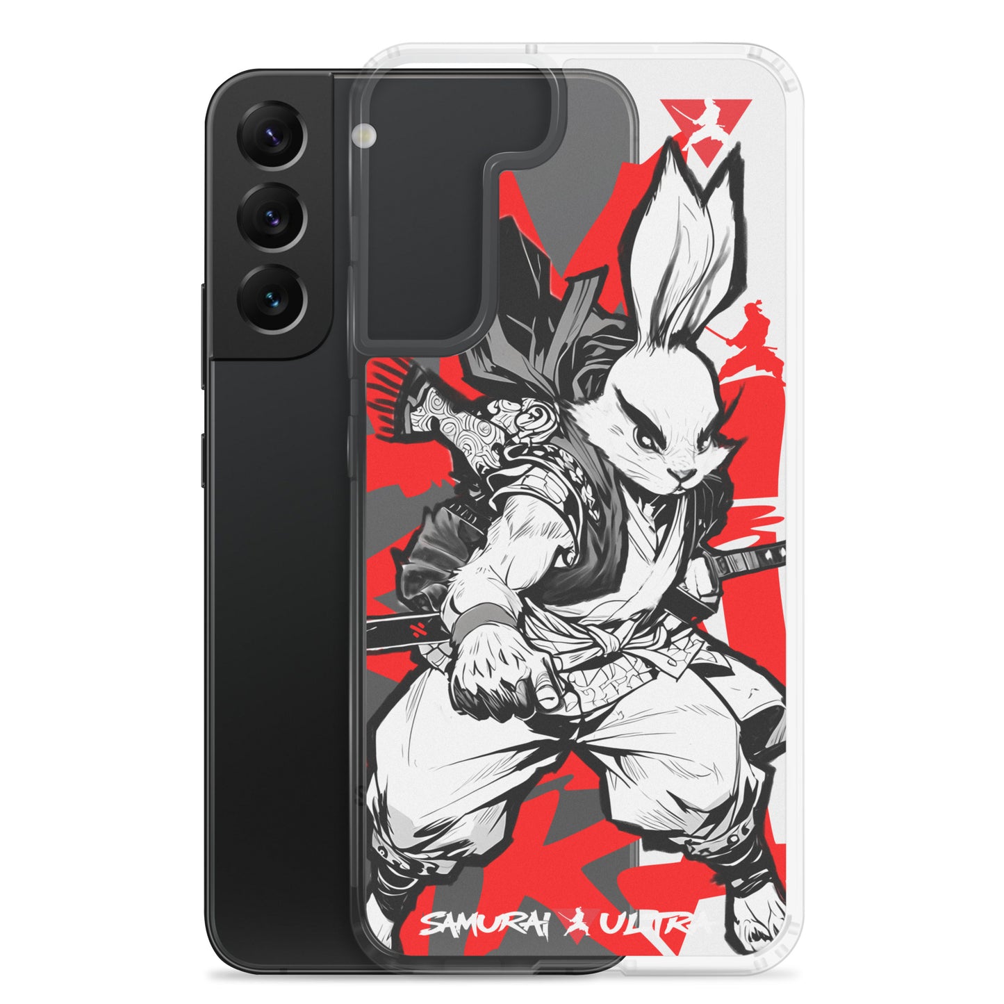 Samurai Rabbit | Clear Case for Samsung®