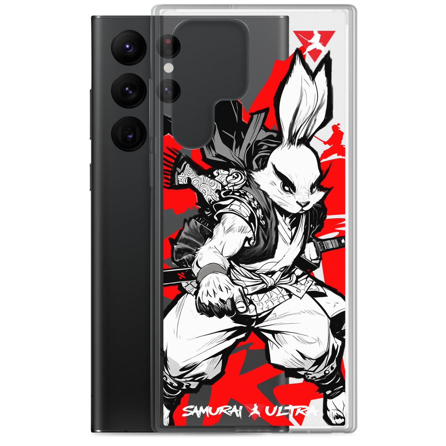 Samurai Rabbit | Clear Case for Samsung®