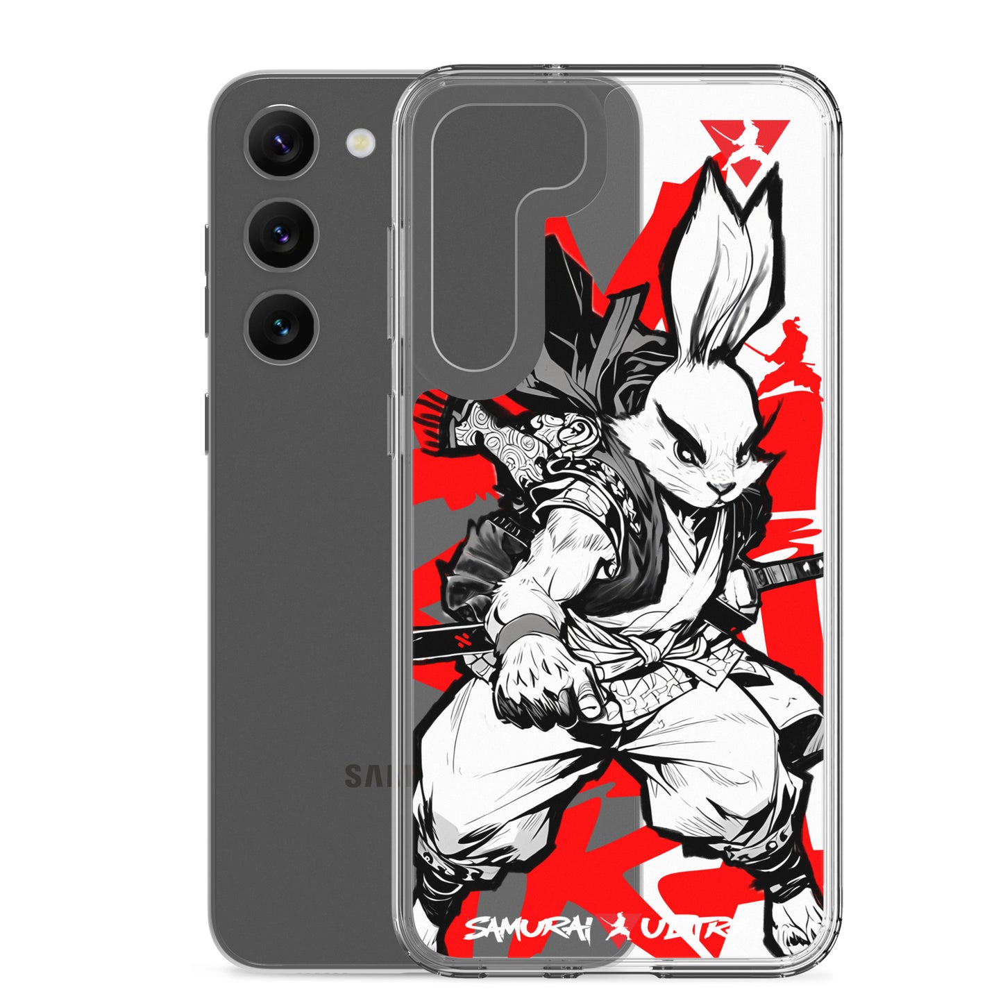 Samurai Rabbit | Clear Case for Samsung®