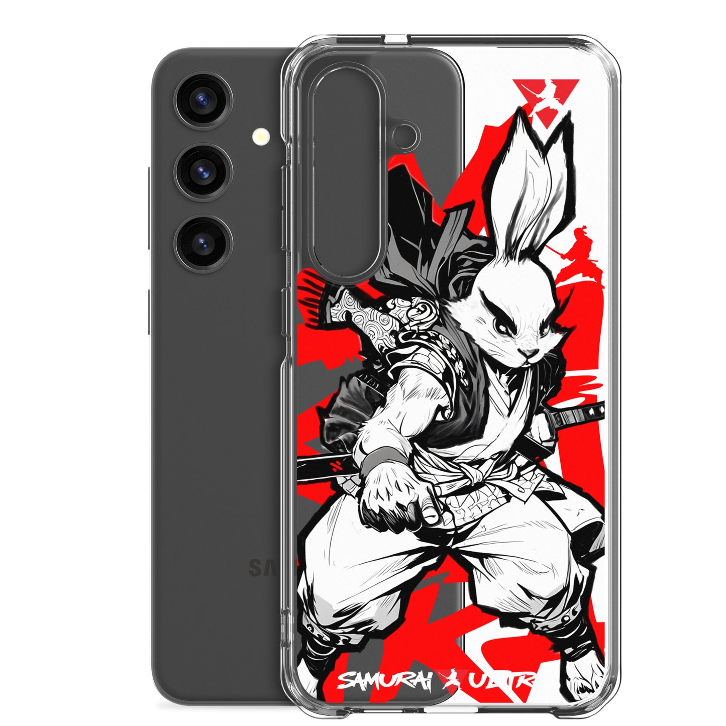 Samurai Rabbit | Clear Case for Samsung®