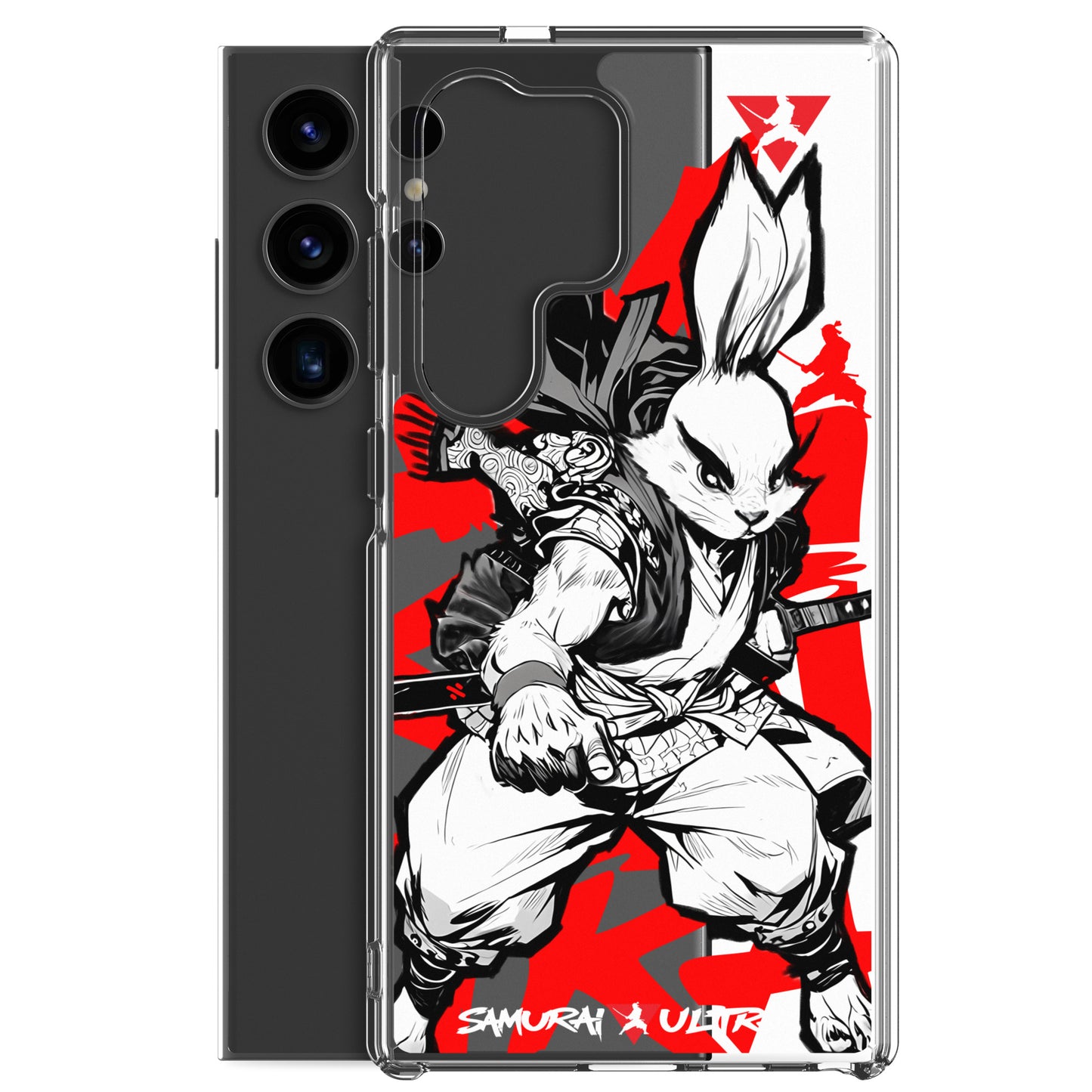 Samurai Rabbit | Clear Case for Samsung®